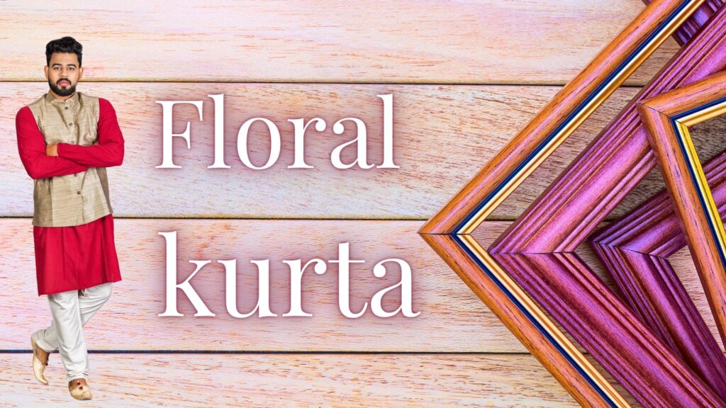 Floral Kurta for Raksha Bandhan