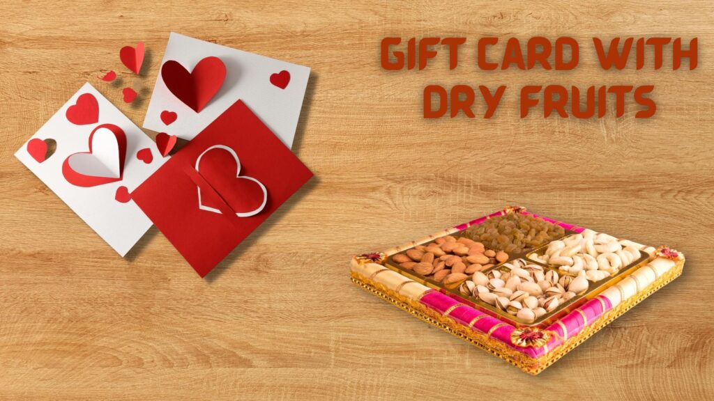Handmade Greeting Cards With Dry Fruits