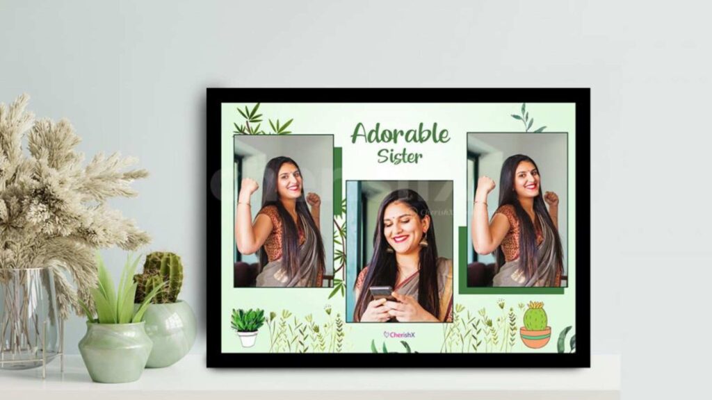 Photo Frame As Raksha Bandhan Gift for sister