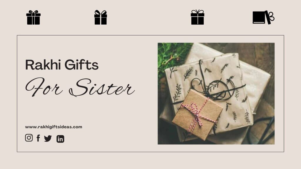 Rakhi gifts for sister