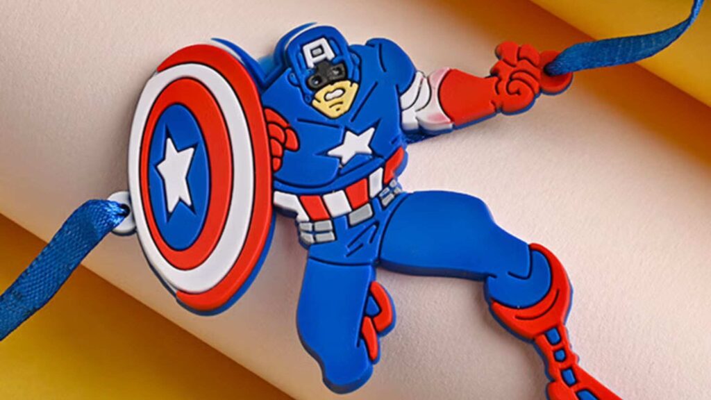 Captain America Superhero Rakhi