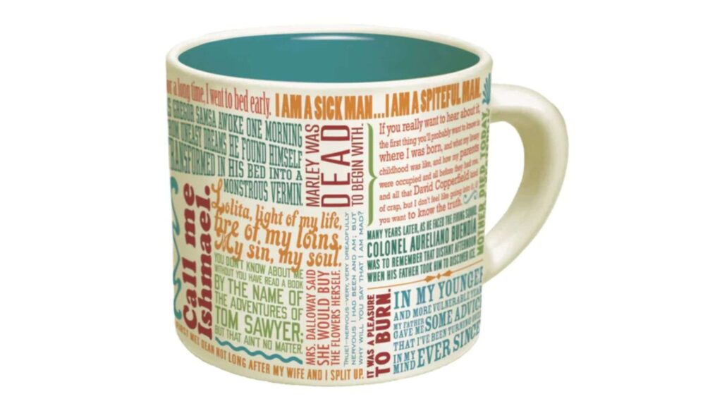 Literary-Themed Mug